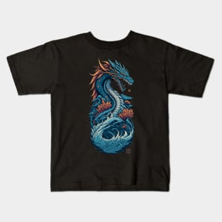 Japanese Sea Dragon Kids T-Shirt